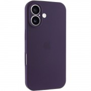 Чехол Silicone Case Full Camera Protective (AA) для Apple iPhone 16 Plus (6.7") Фиолетовый / Elderberry