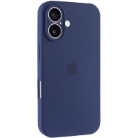 Чохол Silicone Case Full Camera Protective (AA) для Apple iPhone 16 Plus (6.7") Синій / Deep navy