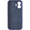 Чохол Silicone Case Full Camera Protective (AA) для Apple iPhone 16 Plus (6.7"), Синій / Deep navy