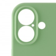 Чехол Silicone Case Full Camera Protective (AA) для Apple iPhone 16 Plus (6.7"), Мятный / Mint