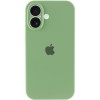 Чохол Silicone Case Full Camera Protective (AA) для Apple iPhone 16 Plus (6.7"), М'ятний / Mint