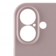 Чехол Silicone Case Full Camera Protective (AA) для Apple iPhone 16 Plus (6.7"), Серый / Lavender