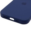 Чохол для iPhone 16 Pro Silicone Case Full Protective (Deep navy)