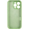 Чехол Silicone Case Full Camera Protective (AA) для Apple iPhone 16 Pro (6.3") Мятный / Mint