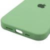 Чехол Silicone Case Full Camera Protective (AA) для Apple iPhone 16 Pro (6.3") Мятный / Mint