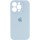 Чохол Silicone Case Full Camera Protective (AA) для Apple iPhone 16 Pro (6.3") Блакитний / Sweet Blue