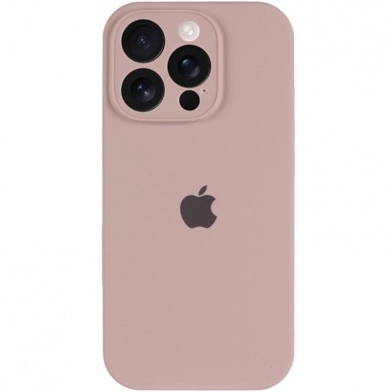 Чохол Silicone Case Full Camera Protective (AA) для Apple iPhone 16 Pro (6.3") Сірий / Lavender