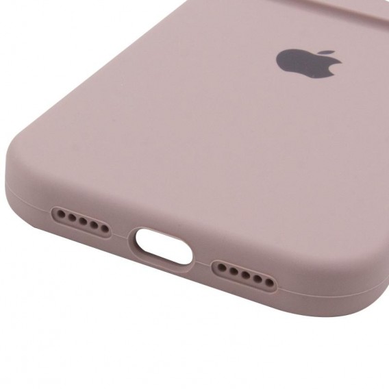 Чохол Silicone Case Full Camera Protective (AA) для Apple iPhone 16 Pro (6.3") Сірий / Lavender