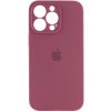 Чехол для iPhone 16 Pro Silicone Case Full Protective (Plum)