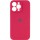 Чохол Silicone Case Full Camera Protective (AA) для Apple iPhone 16 Pro (6.3") Червоний / Rose Red