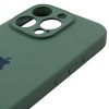 Чохол Silicone Case Full Camera Protective (AA) для Apple iPhone 16 Pro Max (6.9") Зелений / Pine green
