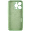 Чохол Silicone Case Full Camera Protective (AA) для Apple iPhone 16 Pro Max (6.9") Зелений / Pistachio