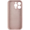 Чехол Silicone Case Full Camera Protective (AA) для Apple iPhone 16 Pro Max (6.9 дюйма) Серый / Lavender