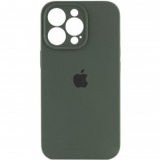 Чохол Silicone Case Full Camera Protective (AA) для Apple iPhone 16 Pro Max (6.9"), Зелений / Cyprus Green