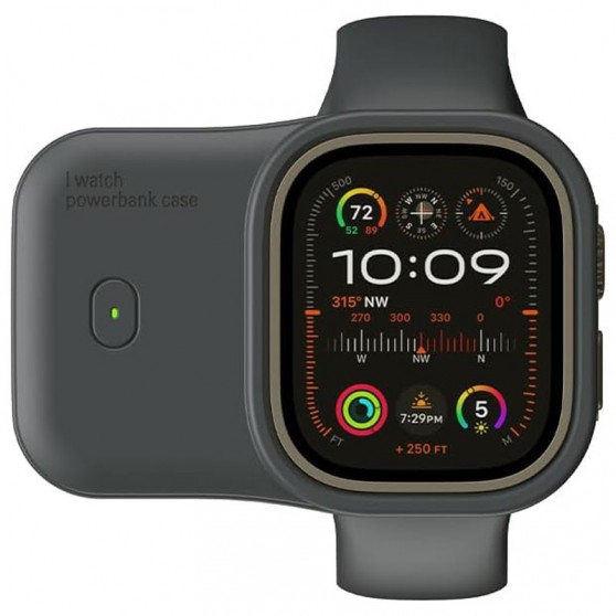 Портативное ЗУ Charging Soft Case for Apple Watch 40/41mm 1200 mAh Midnight Blue