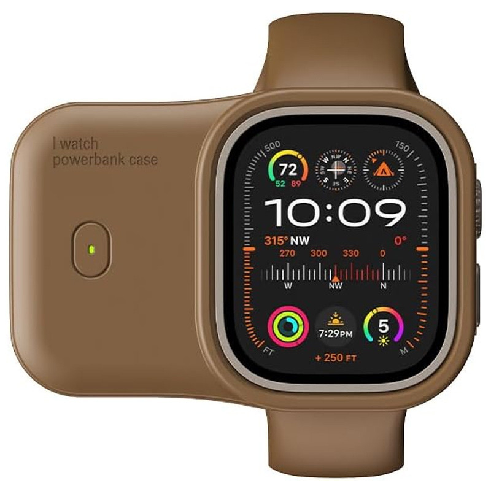 Повербанк Charging Soft Case для Apple Watch 40/41mm 1200 mAh