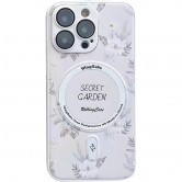 TPU+PC чехол Secret Garden with MagSafe для Apple iPhone 16 Pro Max (6.9 дюйма) White TPU+PC чехол Secret Garden with MagSafe для Apple iPhone 16 Pro Max (6.9 дюйма) White