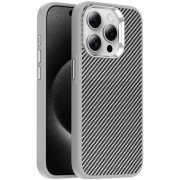 Чохол TPU+PC Carbon with MagSafe для Apple iPhone 13 Pro Max (6.7"), Grey