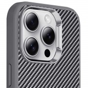 Чохол TPU+PC Carbon with MagSafe для Apple iPhone 13 Pro Max (6.7"), Grey