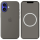 Чехол Silicone case (AAA) with Magsafe and Animation для Apple iPhone 16 (6.1") Stone Grey