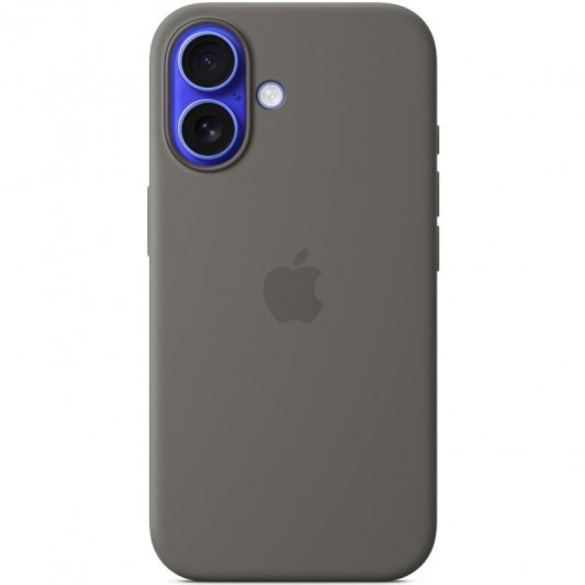 Чехол Silicone case (AAA) with Magsafe and Animation для Apple iPhone 16 (6.1