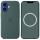 Чехол Silicone case (AAA) with Magsafe and Animation для Apple iPhone 16 (6.1") Lake Green