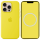 Чехол Silicone case (AAA) with Magsafe and Animation для Apple iPhone 16 Pro (6.3") Star Fruit