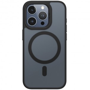 TPU+PC чохол Blueo Skin Friendly Frosted with MagSafe для Apple iPhone 13 Pro (6.1"), Чорний