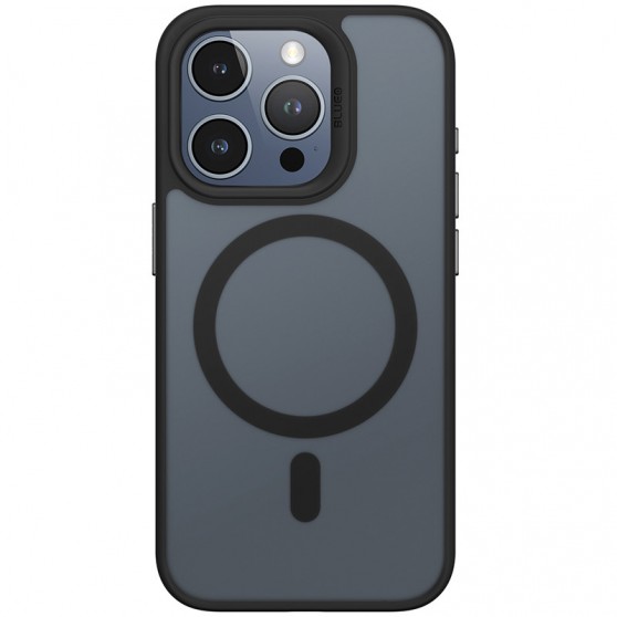 TPU+PC чехол Blueo Skin Friendly Frosted with MagSafe для Apple iPhone 13 Pro Max (6.7"), Черный