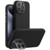 Чохол Silicone Nillkin LensWing Prop Magnetic для Apple iPhone 16 Pro (6.3"), Чорний / Black