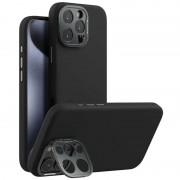 Чехол Silicone Nillkin LensWing Prop Magnetic для Apple iPhone 16 Pro (6.3"), Черный / Black