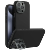 Чохол Silicone Nillkin LensWing Prop Magnetic для Apple iPhone 16 Pro (6.3") Чорний / Black