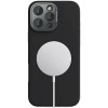 Чохол Silicone Nillkin LensWing Prop Magnetic для Apple iPhone 16 Pro (6.3"), Чорний / Black
