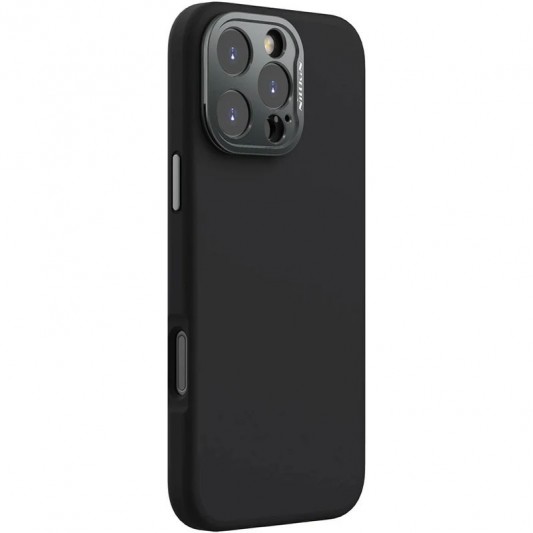 Чехол Silicone Nillkin LensWing Prop Magnetic для Apple iPhone 16 Pro (6.3"), Черный / Black - изображение 2