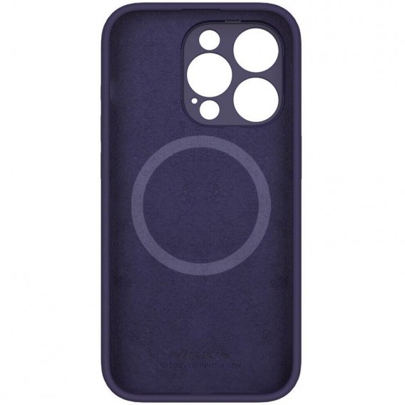 Чохол Silicone Nillkin LensWing Prop Magnetic для Apple iPhone 16 Pro Max (6.9"), Фіолетовий / Deep Purple