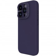 Чохол Silicone Nillkin LensWing Prop Magnetic для Apple iPhone 16 Pro Max (6.9"), Фіолетовий / Deep Purple