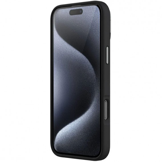 Чехол Silicone Nillkin LensWing Prop Magnetic для Apple iPhone 16 Pro Max (6.9"), Черный / Black