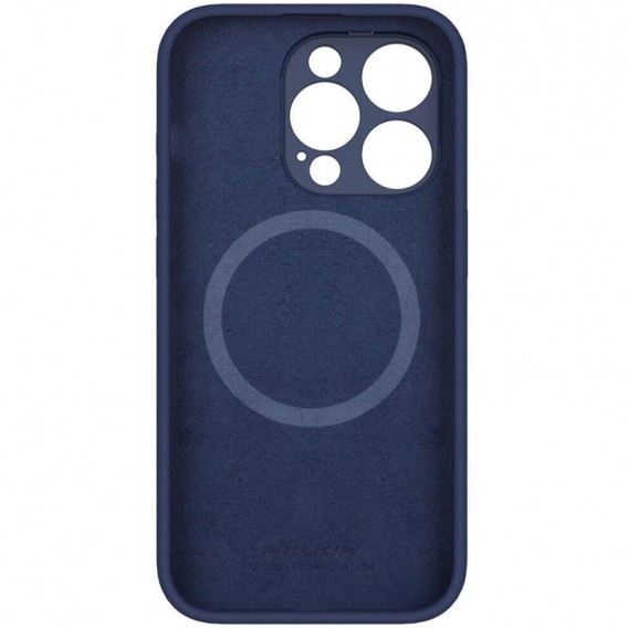 Чохол Silicone Nillkin LensWing Prop Magnetic для Apple iPhone 16 Pro Max (6.9"), Синій / Blue