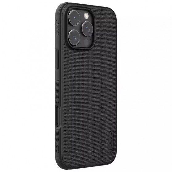 Чехол Nillkin Matte Magnetic Pro для Apple iPhone 16 Pro (6.3"), Черный / Black