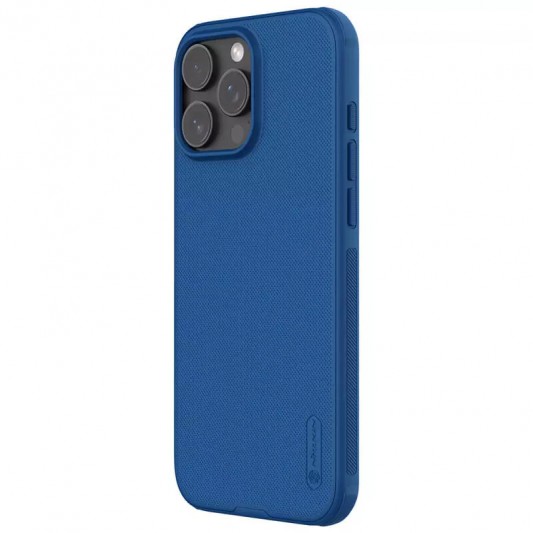 Чохол Nillkin Matte Magnetic Pro для Apple iPhone 16 Pro (6.3") Синій / Blue - зображення 2 