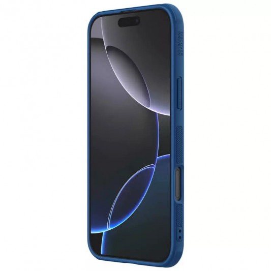 Чохол Nillkin Matte Magnetic Pro для Apple iPhone 16 Pro (6.3") Синій / Blue - зображення 4 