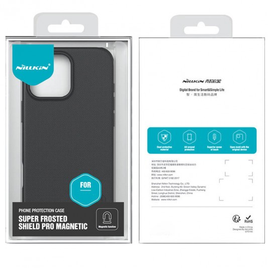 Чохол Nillkin Matte Magnetic Pro для Apple iPhone 16 Pro Max (6.9"), Чорний / Black - зображення 7 