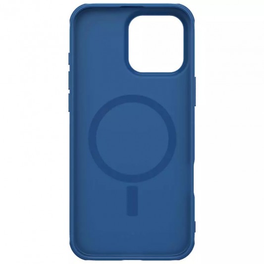 Чехол Nillkin Matte Magnetic Pro для Apple iPhone 16 Pro Max (6.9") Синий / Blue - изображение 5