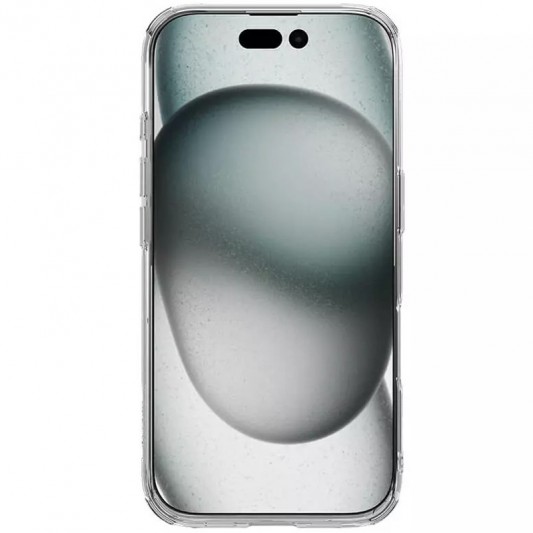 TPU чохол Nillkin Nature Pro Magnetic для Apple iPhone 16 (6.1"), Безбарвний (прозорий) - зображення 3 