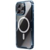 TPU чехол Nillkin Nature Pro Magnetic для Apple iPhone 16 Pro (6.3"), Синий (прозрачный)