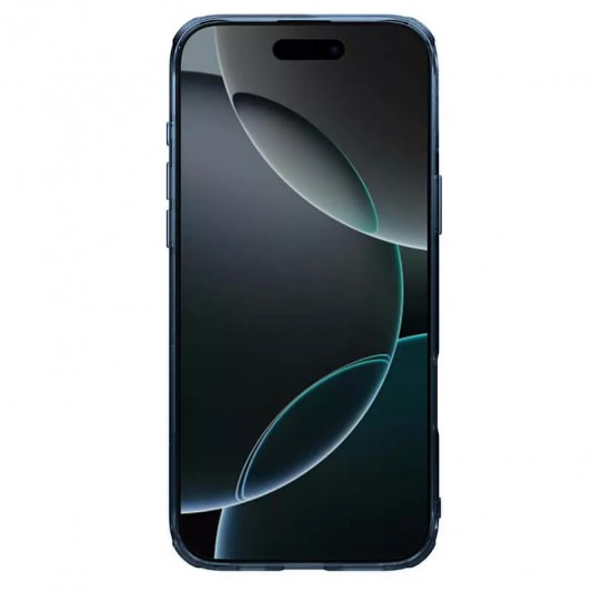 TPU чехол Nillkin Nature Pro Magnetic для Apple iPhone 16 Pro (6.3"), Синий (прозрачный) - изображение 3