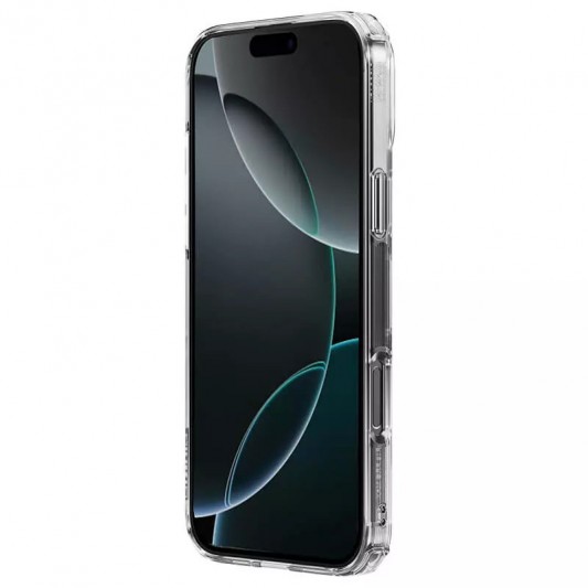 TPU чехол Nillkin Nature Pro Magnetic для Apple iPhone 16 Pro (6.3"), Бесцветный (прозрачный) - изображение 4