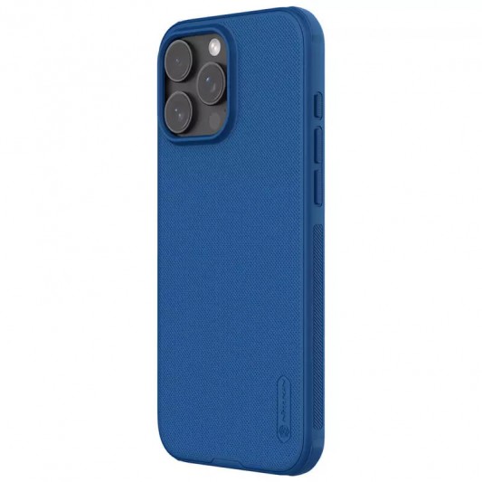 Чехол Nillkin Matte Pro для Apple iPhone 16 Pro (6.3") Синий / Blue - изображение 2