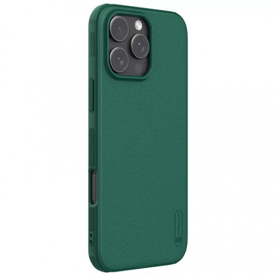 Чехол Nillkin Matte Pro для Apple iPhone 16 Pro (6.3"), Зеленый / Deep Green