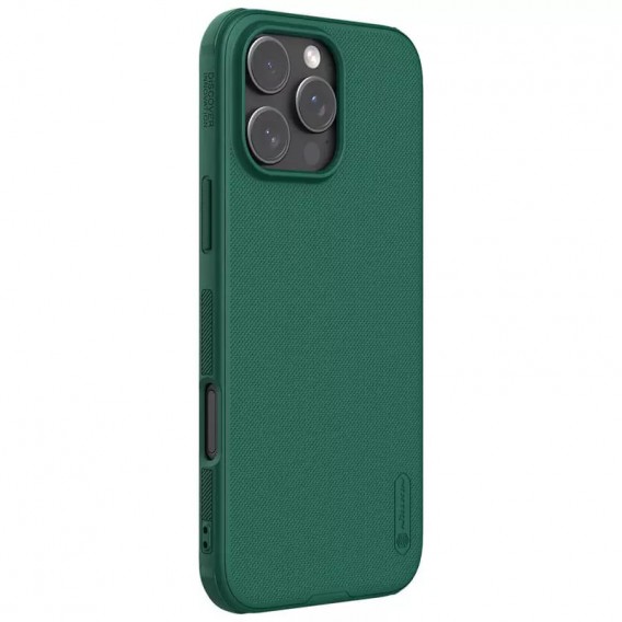 Чехол Nillkin Matte Pro для Apple iPhone 16 Pro (6.3"), Зеленый / Deep Green